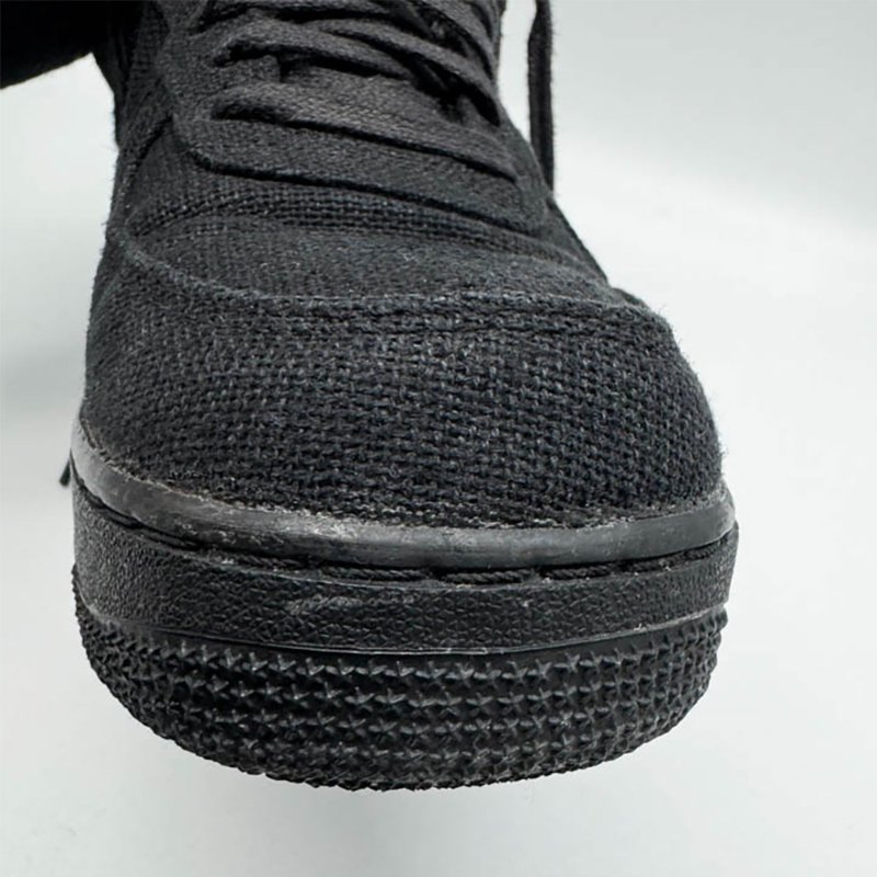 【余德丞-名人公益精品】 Nike x Stussy Air Force 1 Low Black sneakers 球鞋-24