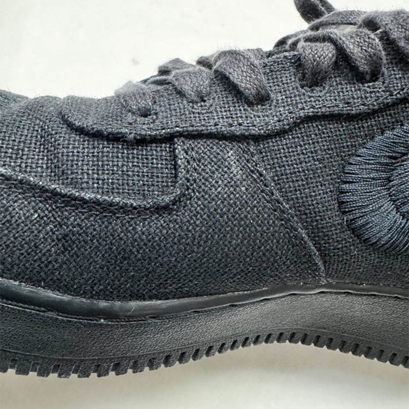 【余德丞-名人公益精品】 Nike x Stussy Air Force 1 Low Black sneakers 球鞋-34