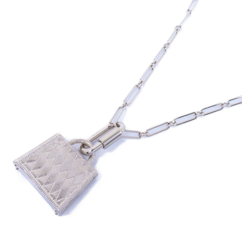 HERMES 【激減優惠】金屬Necklace項鍊銀色-1