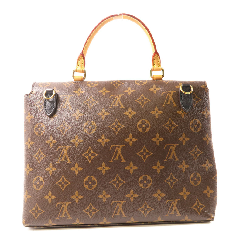 LOUIS VUITTON 【激減優惠】Monogram Marignan金扣手挽肩背兩用袋啡色/黑色-1