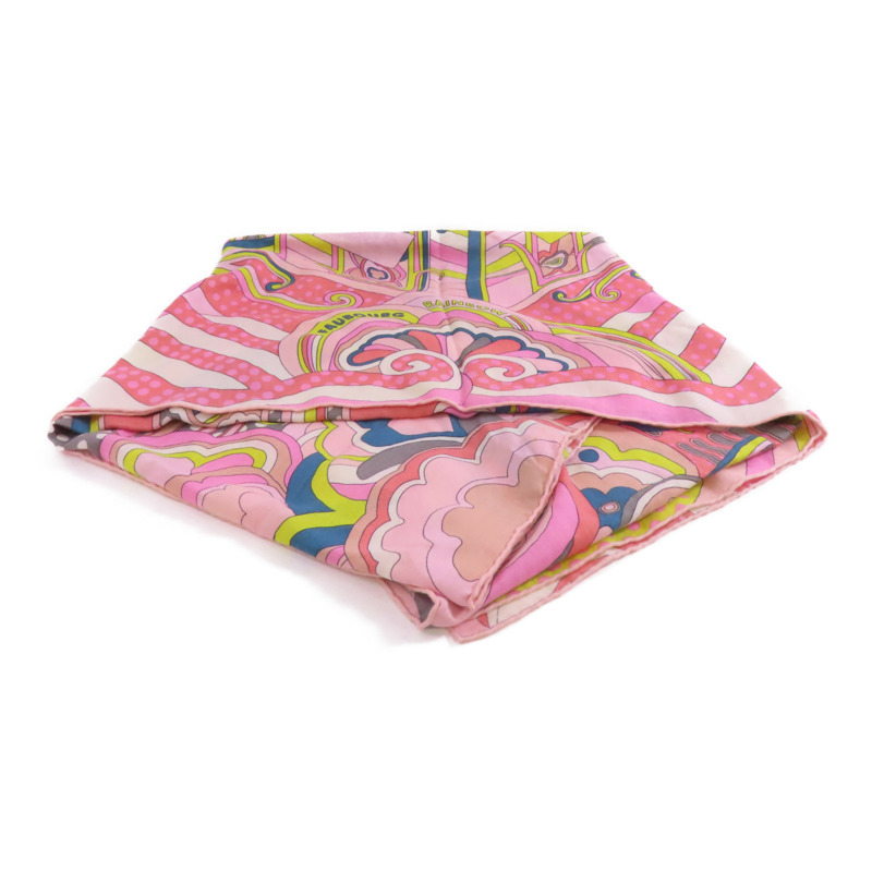 HERMES 【激減優惠】羊絨/絲質Scarf圍巾粉紅色/多色-3