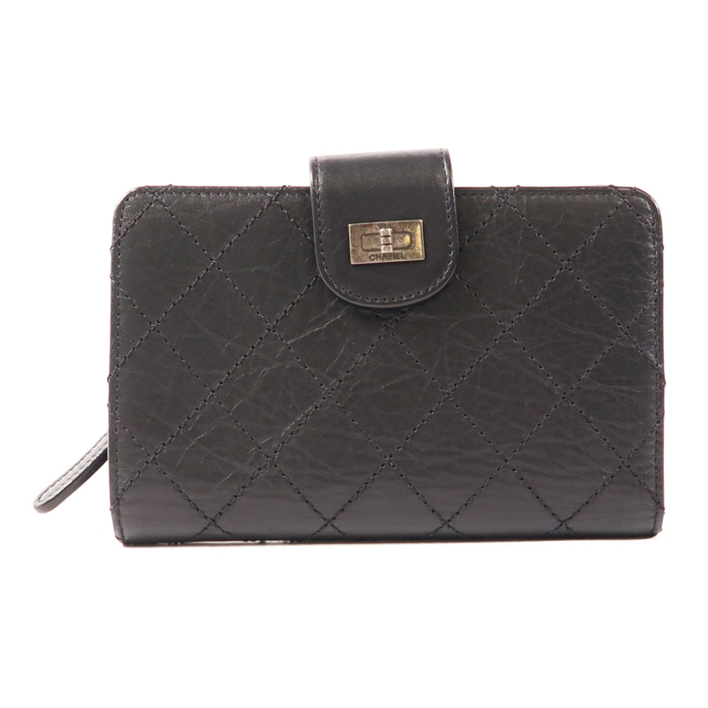 CHANEL 牛皮皮革2.55 Wallet錢包-0