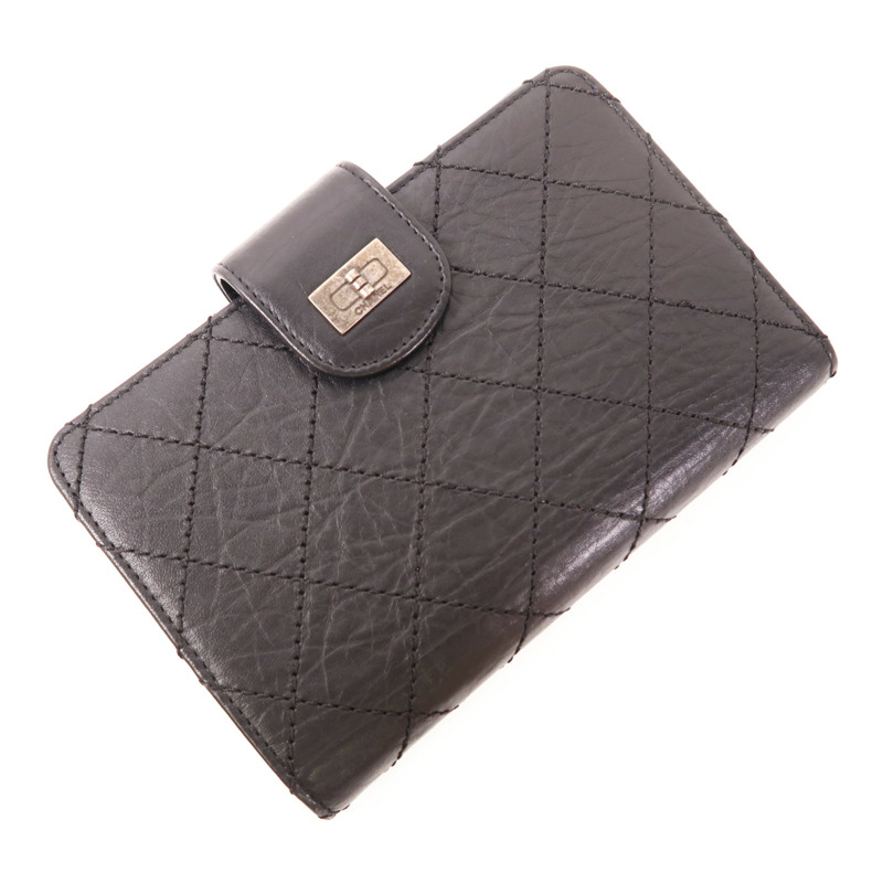 CHANEL 牛皮皮革2.55 Wallet錢包-2