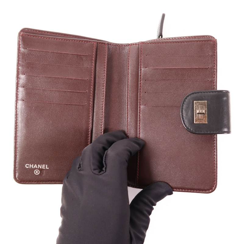 CHANEL 牛皮皮革2.55 Wallet錢包-4