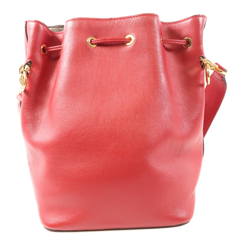 FENDI 牛皮皮革Mon Tresor金扣肩背袋-1