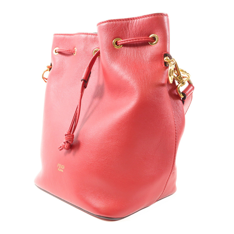 FENDI 牛皮皮革Mon Tresor金扣肩背袋-2