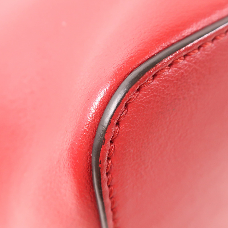 FENDI 牛皮皮革Mon Tresor金扣肩背袋-9