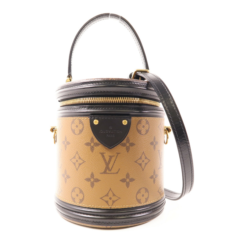 LOUIS VUITTON 【激減優惠】Monogram Reverse Cannes金扣手挽肩背兩用袋-0