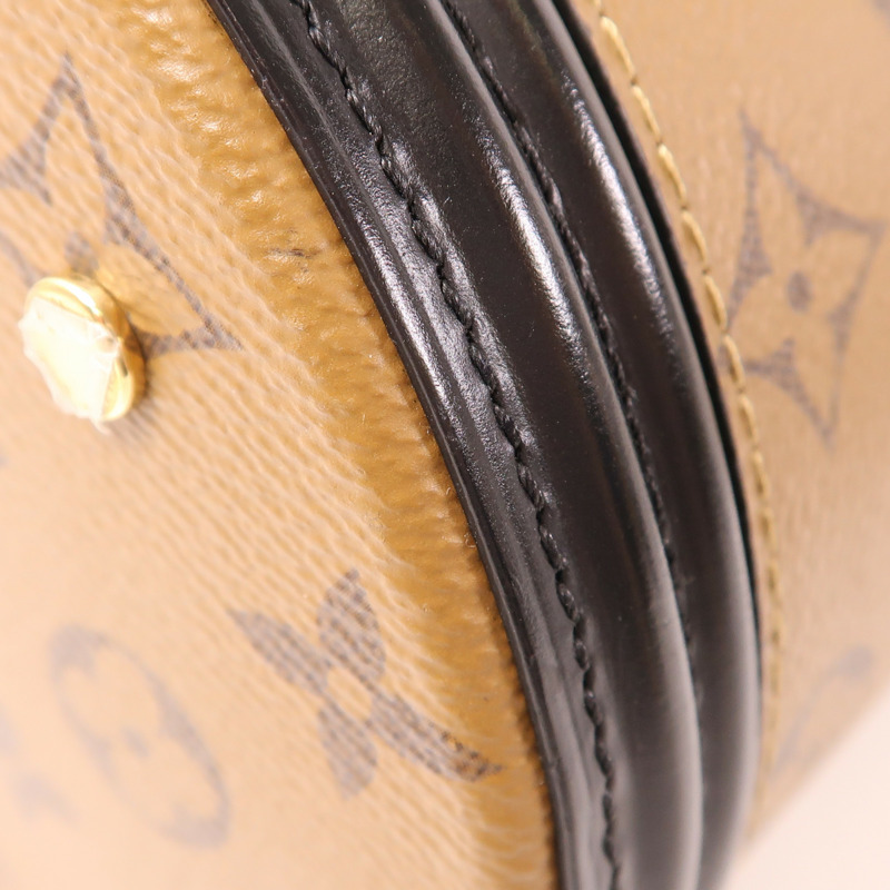LOUIS VUITTON 【激減優惠】Monogram Reverse Cannes金扣手挽肩背兩用袋-7