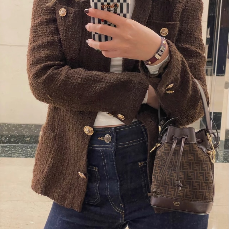 Fendi 經典小水桶包-0