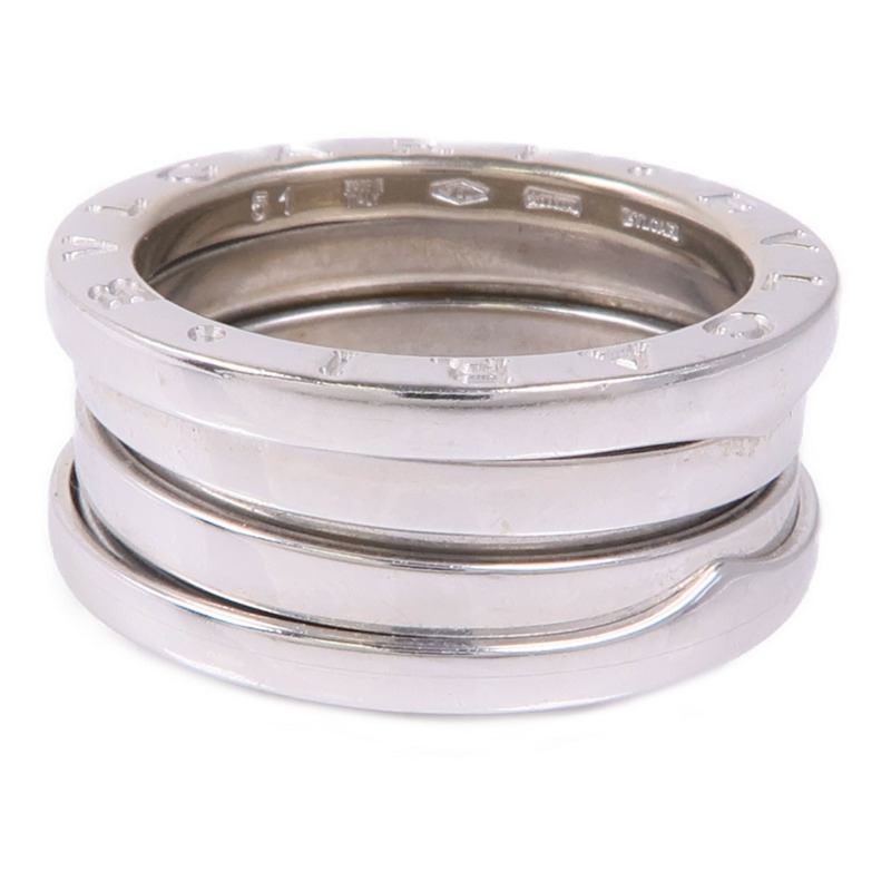 BVLGARI 18K白金B-zero1 Ring戒指BLV#51/US#5.5-1