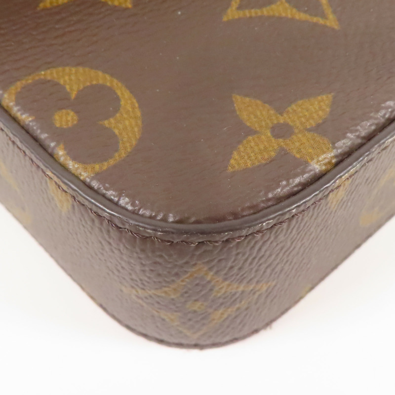 LOUIS VUITTON Monogram Felicie Strap & Go金扣肩背袋-10