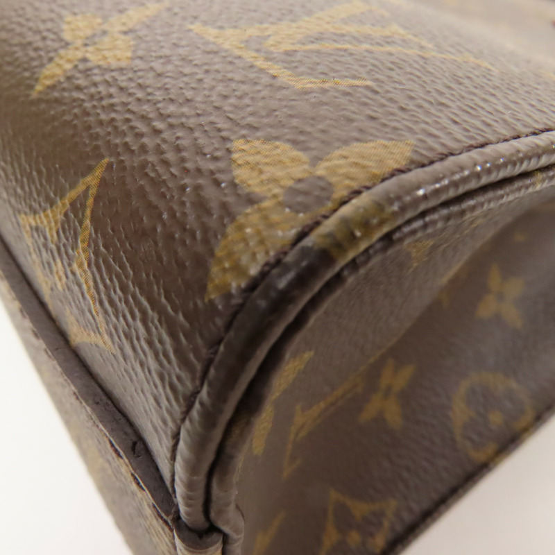 LOUIS VUITTON Monogram Sac Plat BB金扣手挽肩背兩用袋-10