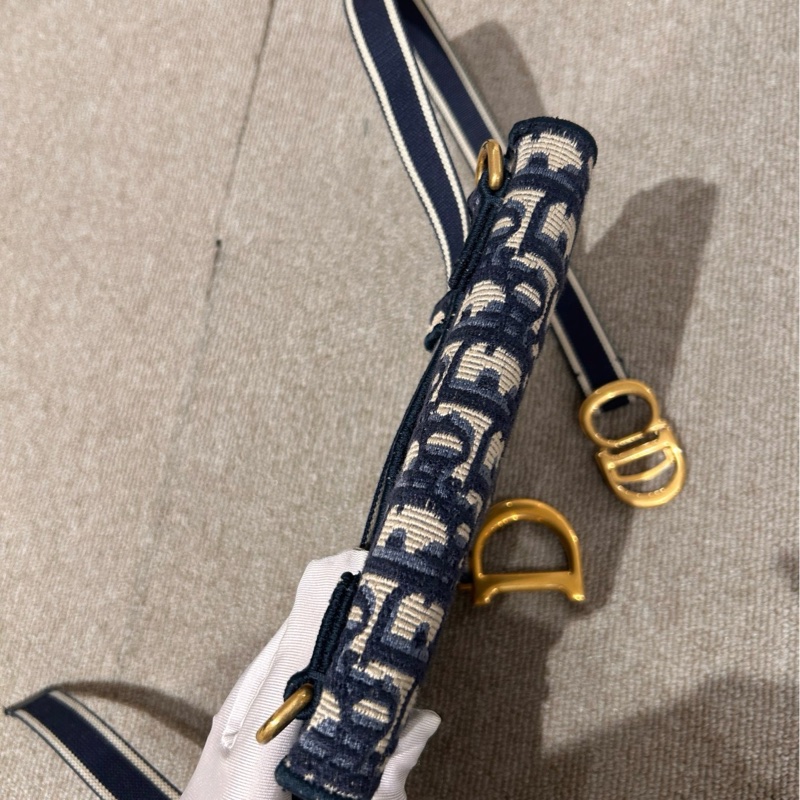 Dior 馬鞍老花腰包斜挎-8