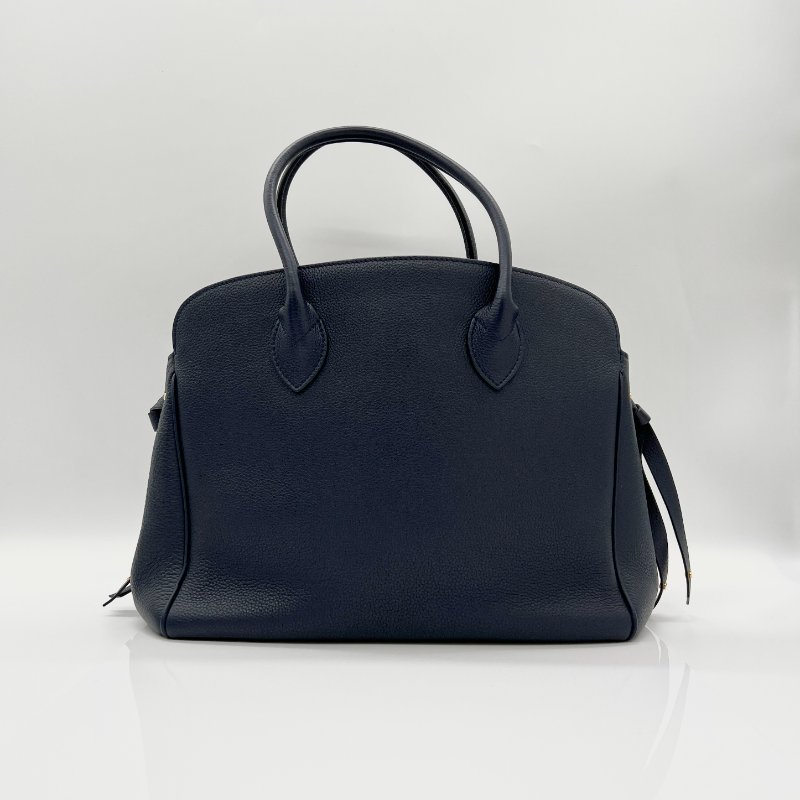 Louis Vuitton M53948 Milla MM 深藍色 鎖頭斜背手提兩用包-1