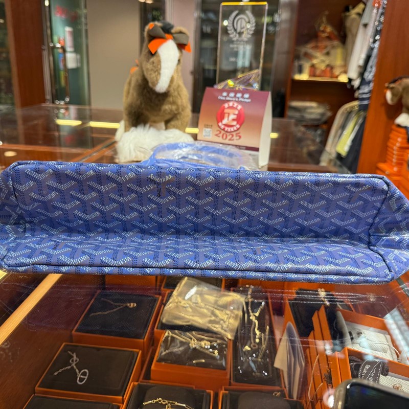 ✨持有香港正品正貨標籤(只做全新)✨ Goyard St Louis Pm size 特別版 紫藍色-3