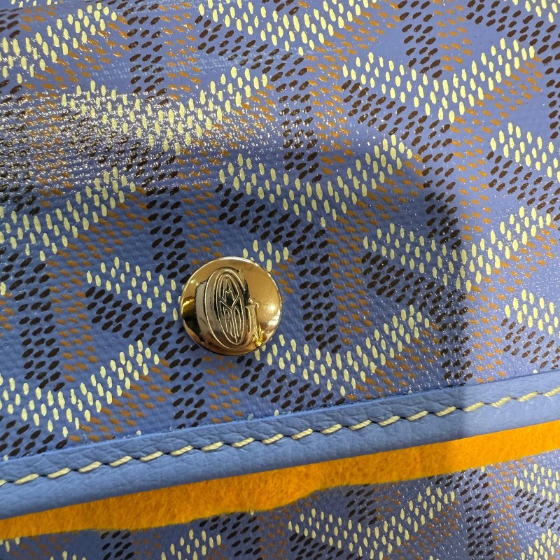 ✨持有香港正品正貨標籤(只做全新)✨ Goyard St Louis Pm size 特別版 紫藍色-5
