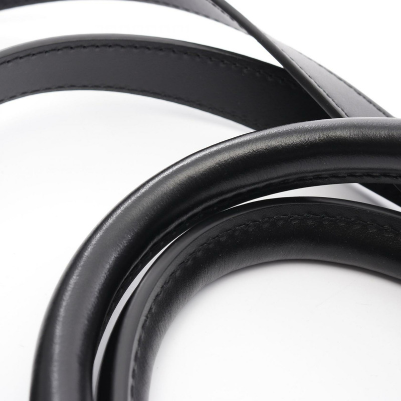 LOUIS VUITTON Sac Plat 24H Monogram Eclipse 手提包 M47059 PVC 塗層帆布皮革黑色二手男款-6