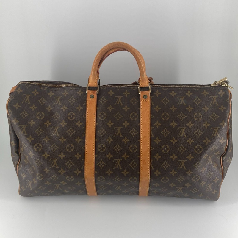 Louis Vuitton Monogram Keepall55旅行袋｜經典花紋✦fufu style 精品✦ 氣質款｜旅行包.行李袋.行李包-2