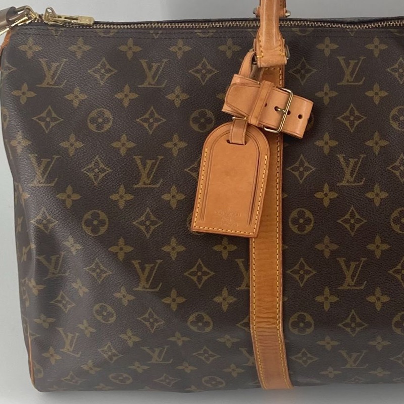Louis Vuitton Monogram Keepall55旅行袋｜經典花紋✦fufu style 精品✦ 氣質款｜旅行包.行李袋.行李包-5