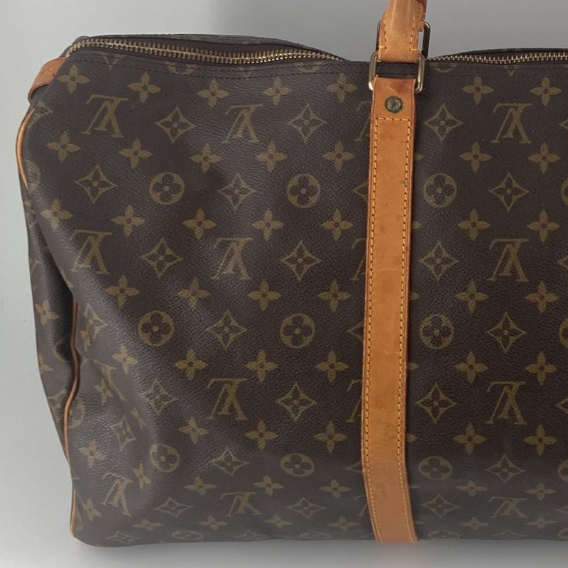 Louis Vuitton Monogram Keepall55旅行袋｜經典花紋✦fufu style 精品✦ 氣質款｜旅行包.行李袋.行李包-8
