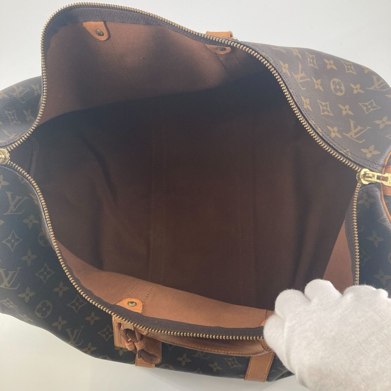 Louis Vuitton Monogram Keepall55旅行袋｜經典花紋✦fufu style 精品✦ 氣質款｜旅行包.行李袋.行李包-26