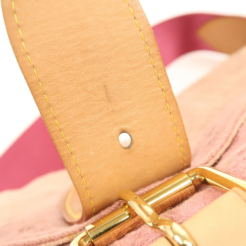 LOUIS VUITTON Monogram Denim Sunray金扣手挽袋-13