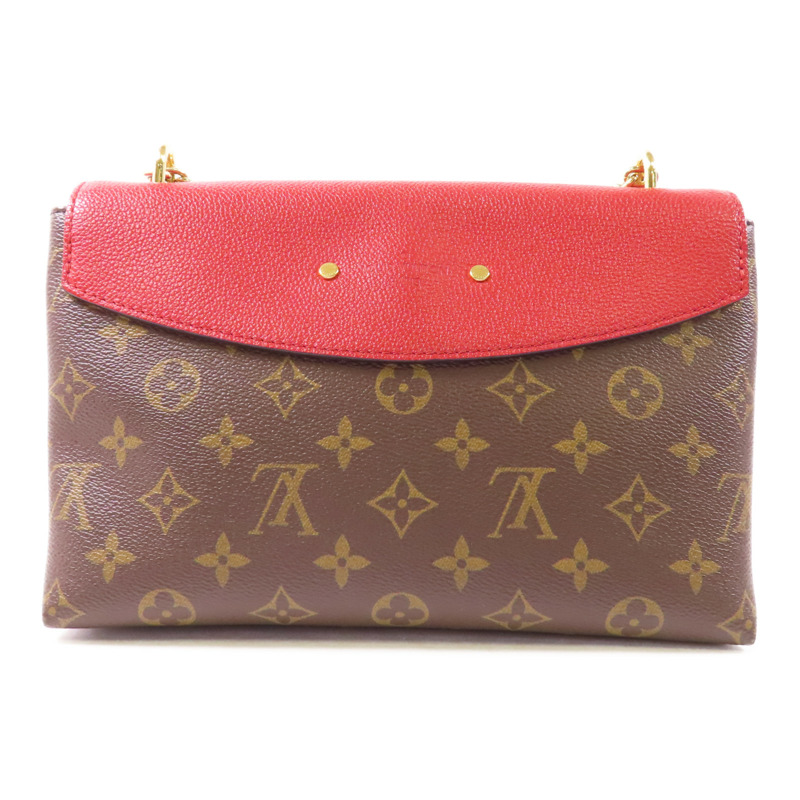 LOUIS VUITTON Monogram Pochette Felicie金扣鏈帶肩背袋-1