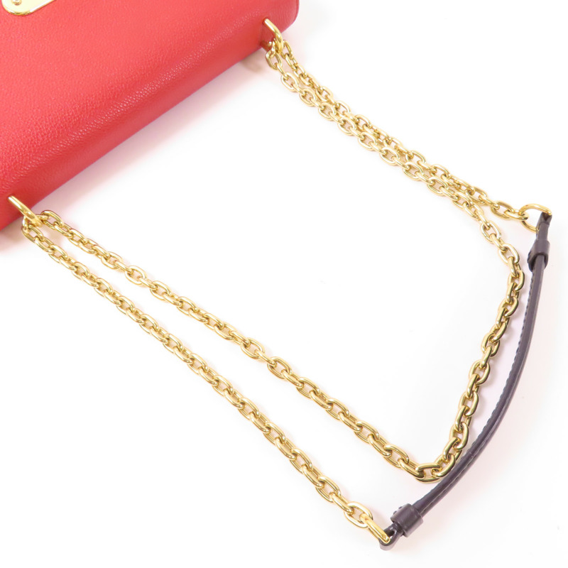 LOUIS VUITTON Monogram Pochette Felicie金扣鏈帶肩背袋-4