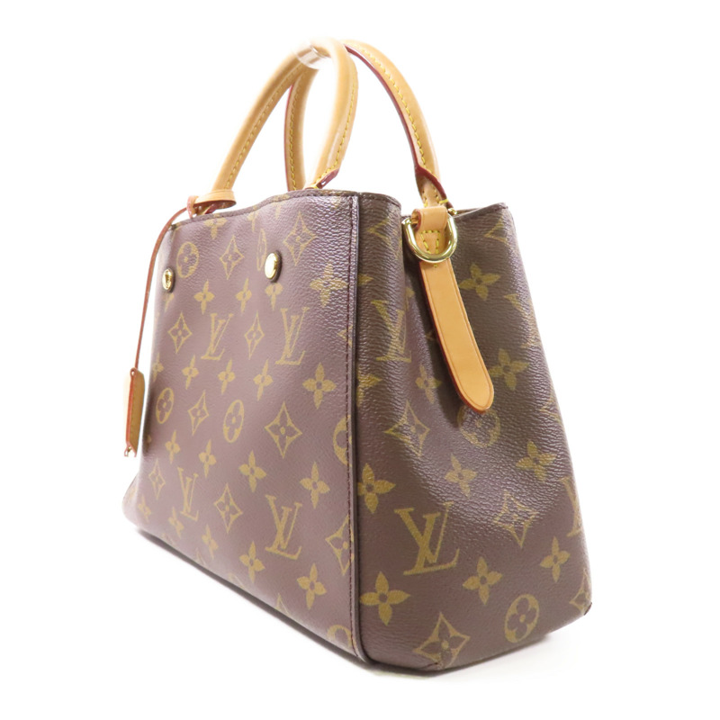 LOUIS VUITTON Monogram Montaigne BB金扣手挽肩背兩用袋-2