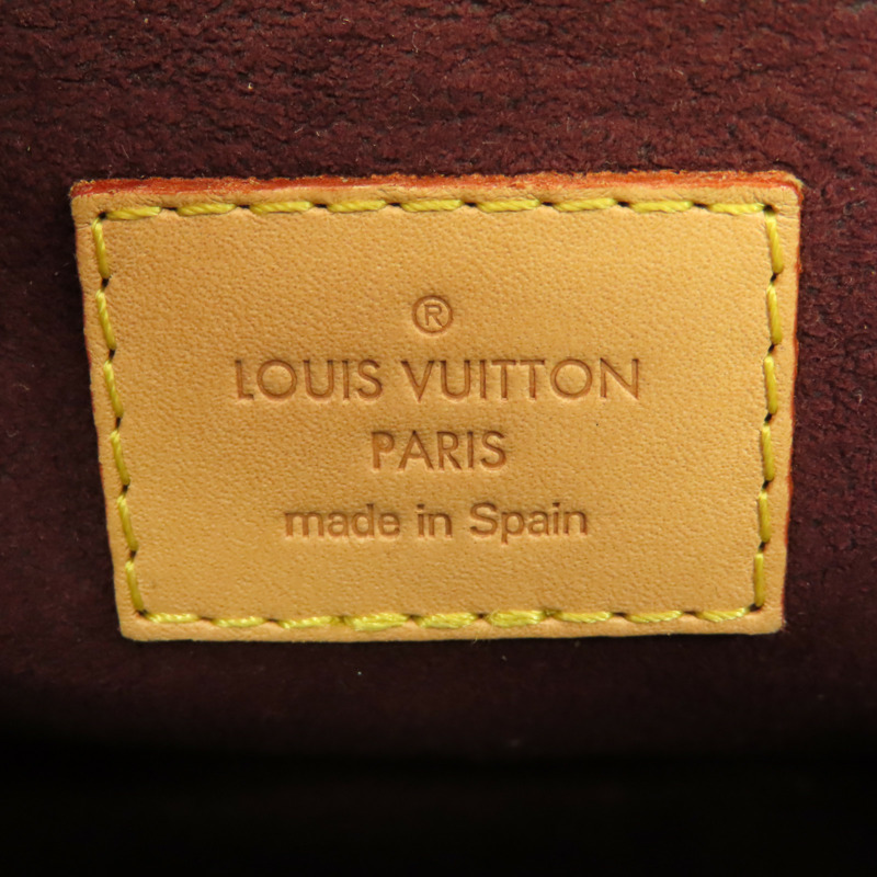 LOUIS VUITTON Monogram Montaigne BB金扣手挽肩背兩用袋-10