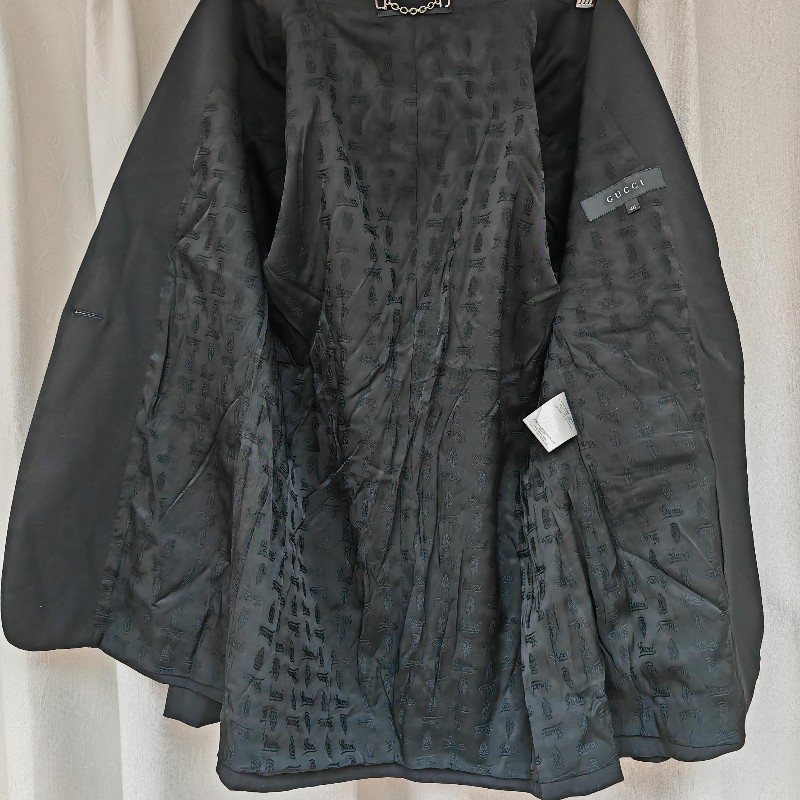 Gucci 古馳 黑色西服 二件套 46碼-2