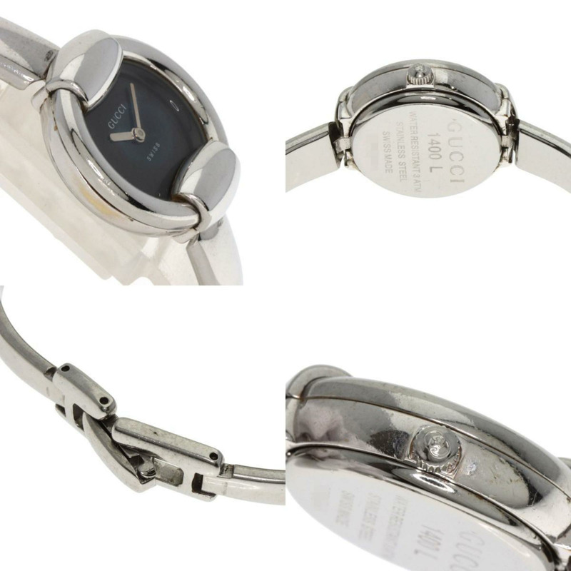 Gucci 1400L 手環錶 不鏽鋼 SS 女士腕錶 GUCCI-5