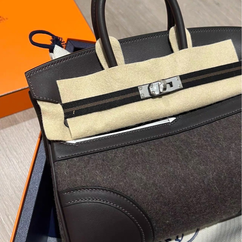 有購證💓 Hermes 烏木色go team 25 W刻 25年小票 全新全套-1