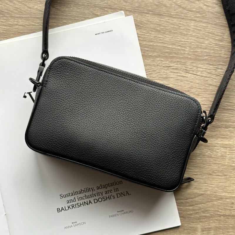 Louis Vuitton M59161 Alpha 黑武士 黑色牛皮 相機包 斜背包 側背包 男包（已售出）-2