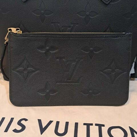 Lv黑色購物母子包M45685