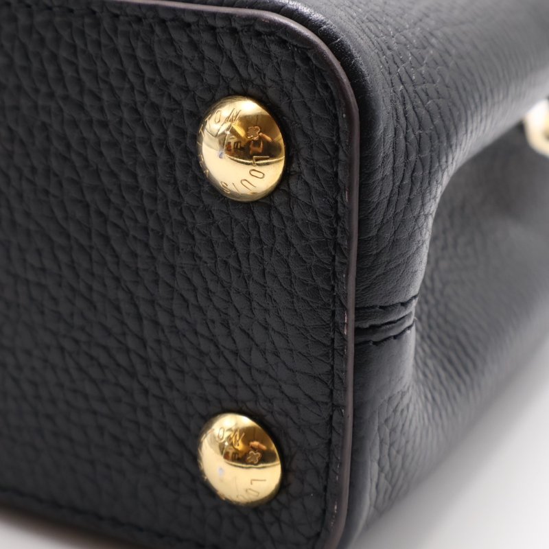 LOUIS VUITTON Capucines BB - 黑金-5