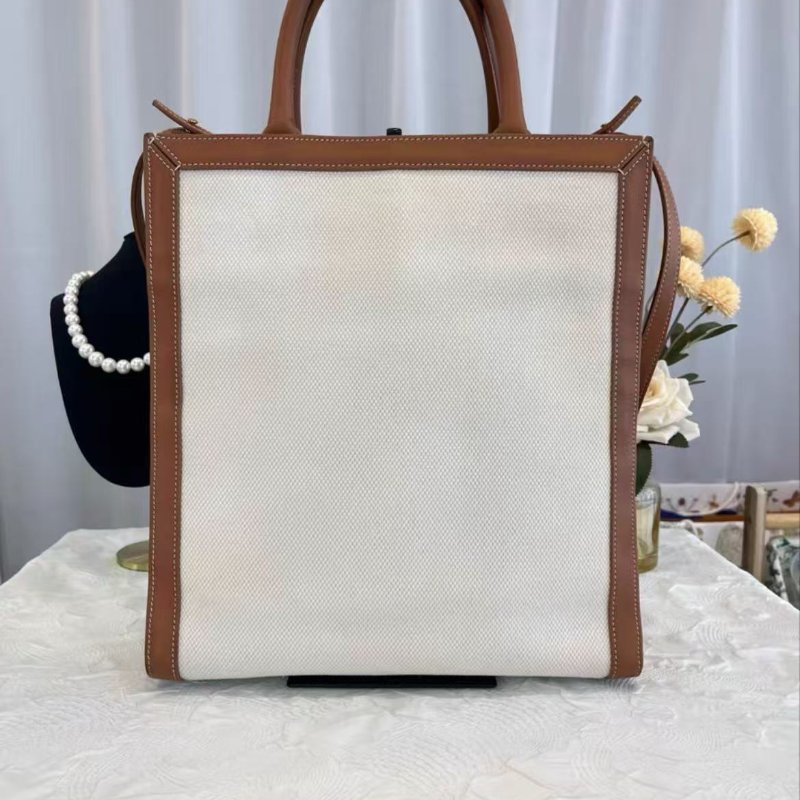 ✨Celine 小號 帆布琴譜包 32*29*8 98新 配件塵袋-6