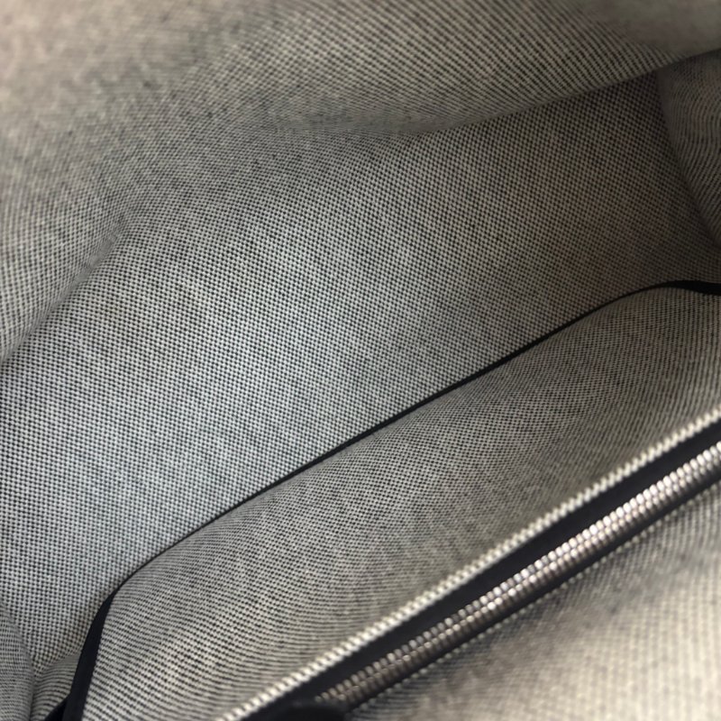 ::HERMES:: C刻 黑色防水帆布 herbag 31 手提 肩背 斜背包-7