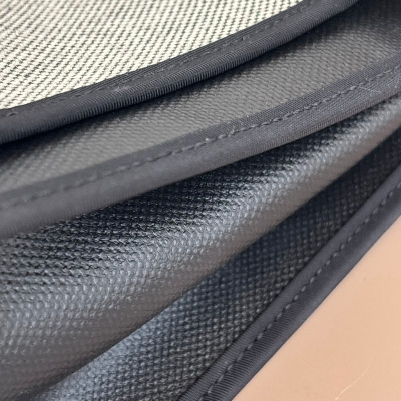 ::HERMES:: C刻 黑色防水帆布 herbag 31 手提 肩背 斜背包-39