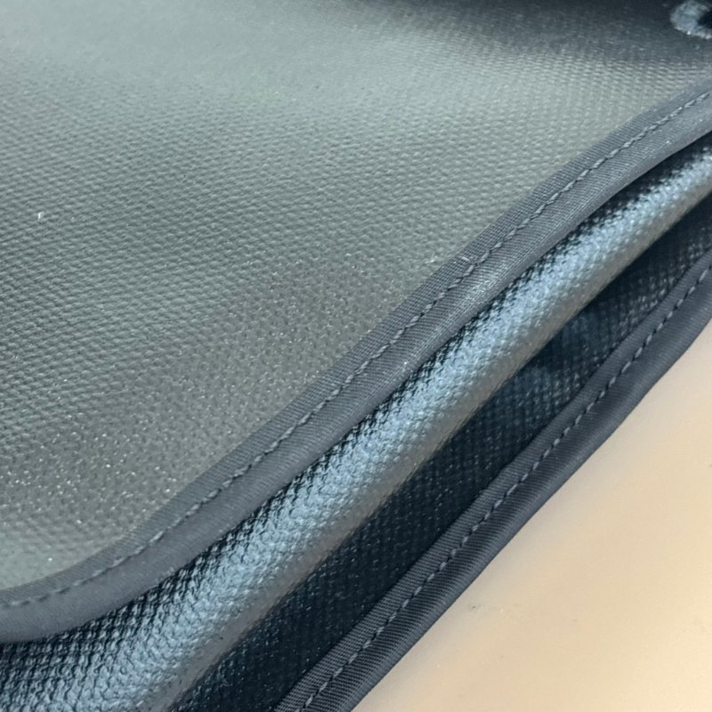 ::HERMES:: C刻 黑色防水帆布 herbag 31 手提 肩背 斜背包-42