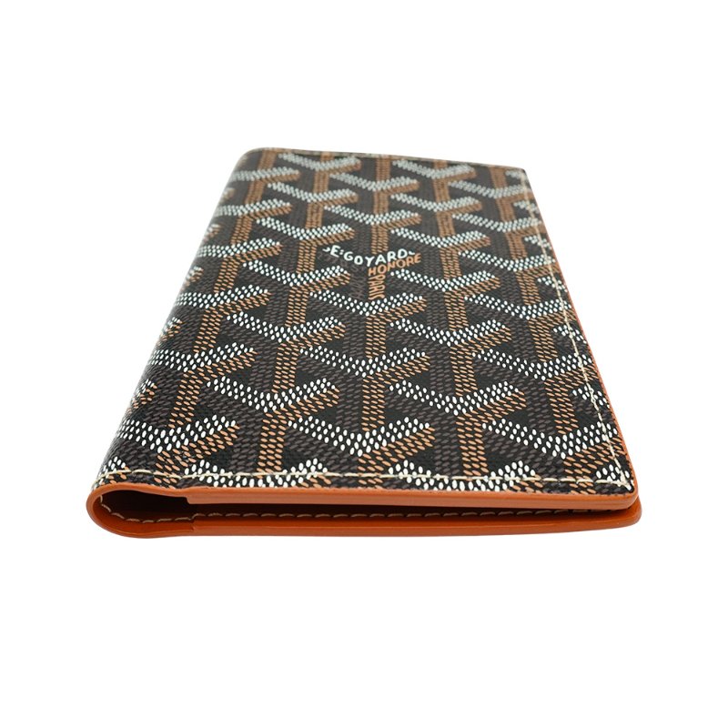 Goyard 印花帆布護照套(黑)-3