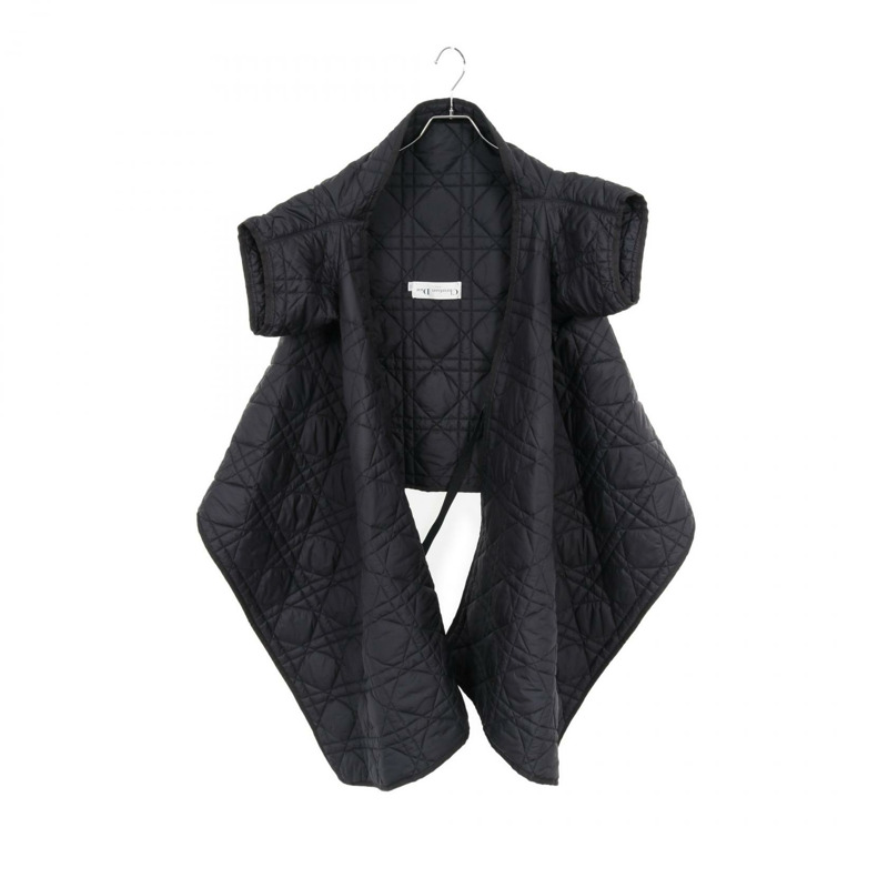 Dior Canage 其他外套 257V65A2827 聚酯纖維 海軍藍 二手 女款-0