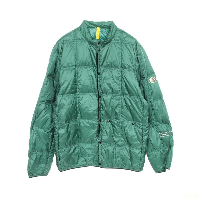 MONCLER MONCLER GENIUS 7 FRAGMENT HIROSHI FUJIWARA 羽絨外套 1A00006M611484L2 尼龍 綠色 全新 男款-0