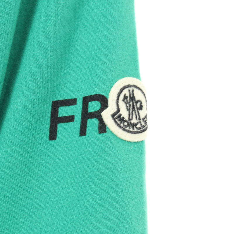 MONCLER × FRGMT T卹 8C00002M3265845XL 純棉 綠色 #XL 全新 男款-4