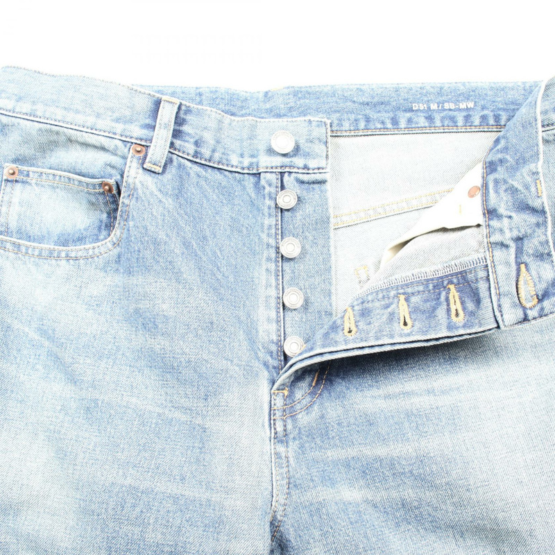SAINT LAURENT 牛仔褲 795394Y13KD442332 棉藍色 全新 男式-5