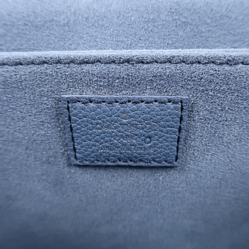 LOUIS VUITTON 牛皮皮革My Lockme銀扣手挽肩背兩用袋-11