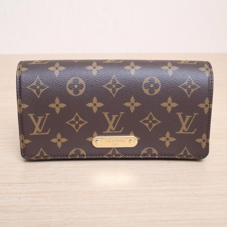 LOUIS VUITTON(路易威登) LILY WOC 老花 PVC 晶片-5