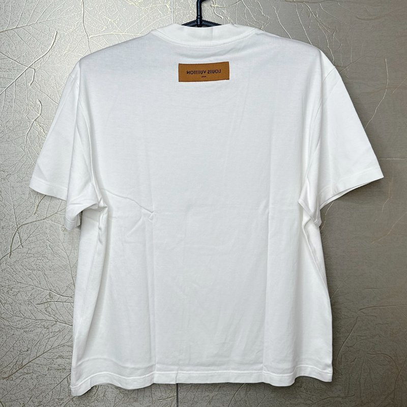 LV Monogram花卉圖案T恤-2