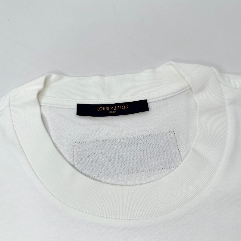 LV Monogram花卉圖案T恤-5